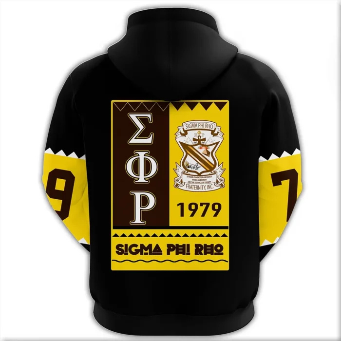 African Hoodie – Sigma Phi Rho Black Style Hoodie