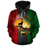 African Hoodie – Our First Dot Style Hoodie