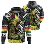 African Hoodie – Zimbabwe Flag Vivian Style Hoodie