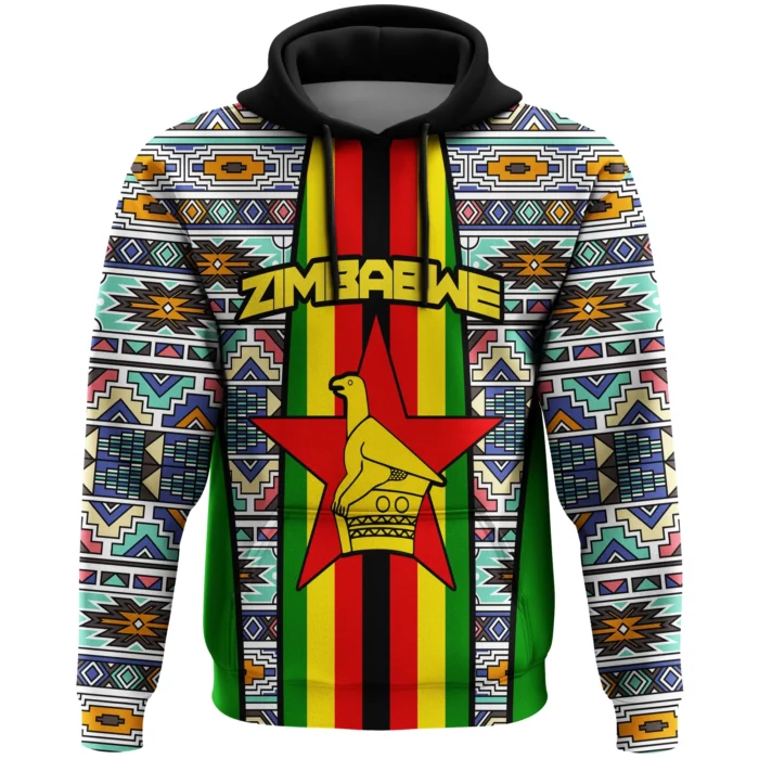 African Hoodie – Zimbabwe Ndebele Hoodie