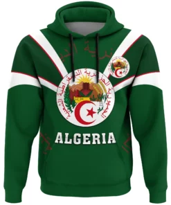 African Hoodie – Algeria Tusk Style Hoodie