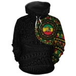 African Hoodie – Audre Lorde Quote Paint Mix Hoodie