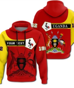 African Hoodie – (Custom) Uganda Hoodie Pentagon Style Hoodie