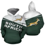 African Hoodie – South Africa Gel Style Green Hoodie