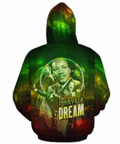 African Hoodie - Galaxy Martin Luther King Jr Hoodie