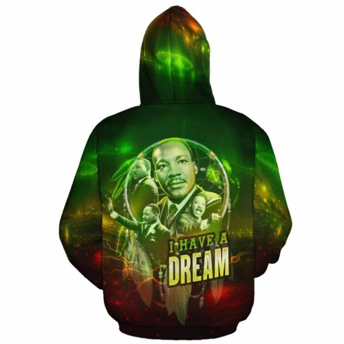 African Hoodie – Galaxy Martin Luther King Jr Hoodie