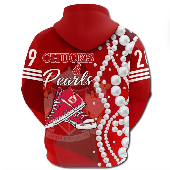 African Hoodie – Delta Iota Delta K.H Pearls Hoodie