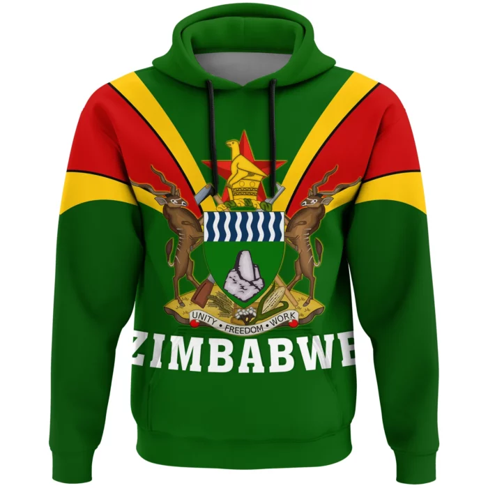African Hoodie – Zimbabwe Tusk Style Hoodie