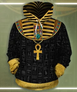 African Hoodie – Pharaoh Cosplay 2 Fleece All-over Hoodie