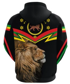 African Hoodie - Ethiopia Lion Roar Hoodie