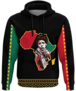 African Hoodie - Audre Lorde Black History Month Hoodie