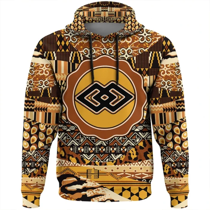 African Hoodie – Epa Adinkra Leo Style Hoodie