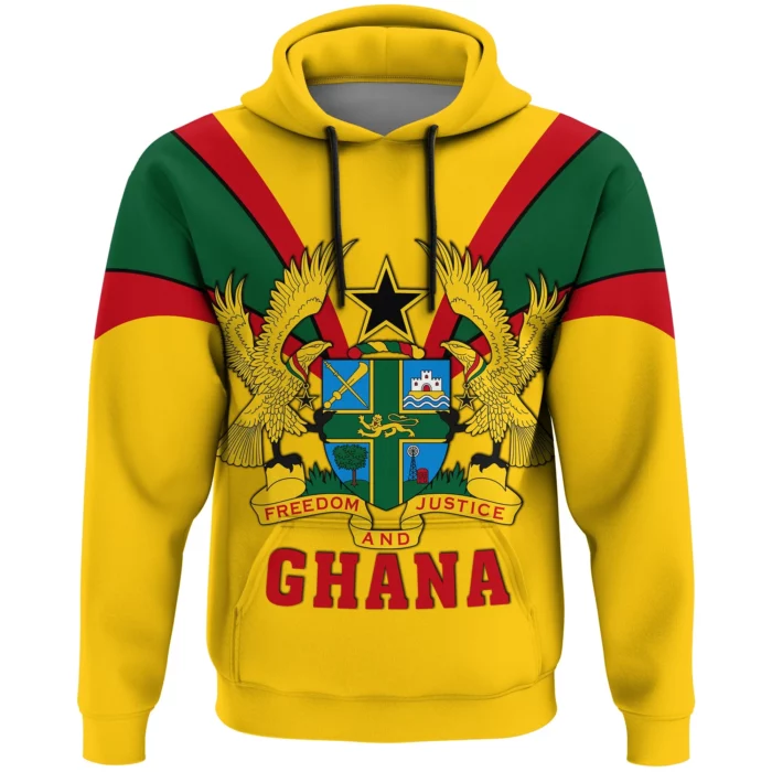 African Hoodie – Ghana Tusk Style Hoodie