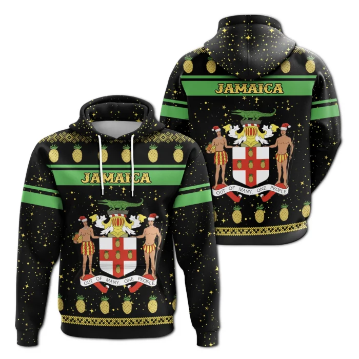 African Hoodie – Jamaica Christmas Hoodie