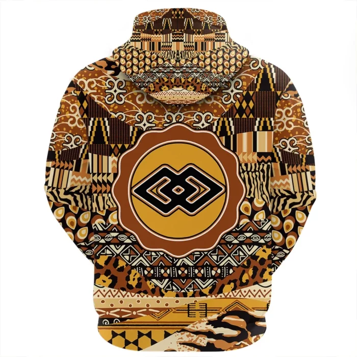 African Hoodie – Epa Adinkra Leo Style Hoodie