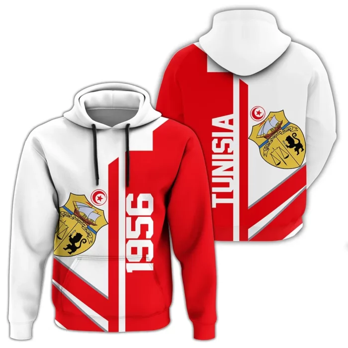 African Hoodie – Tunisia Half Concept Hoodie