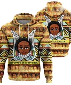 African Hoodie – Angel Ethiopia Orthodox Hoodie