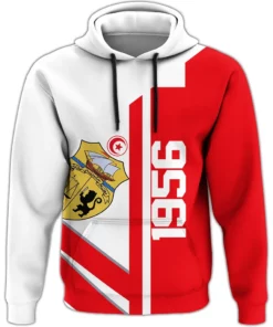 African Hoodie - Tunisia Half Concept Hoodie