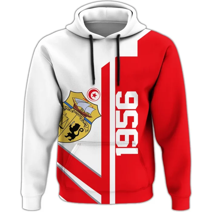 African Hoodie – Tunisia Half Concept Hoodie