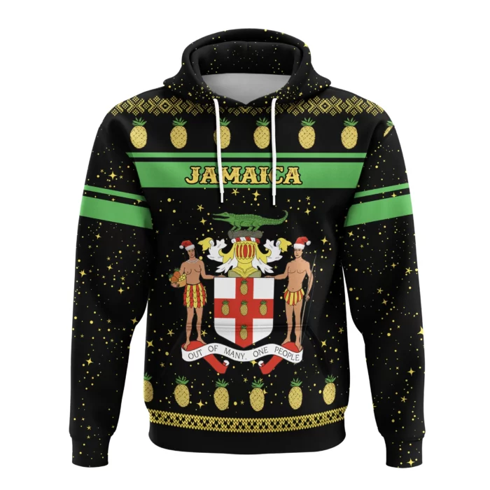 African Hoodie – Jamaica Christmas Hoodie