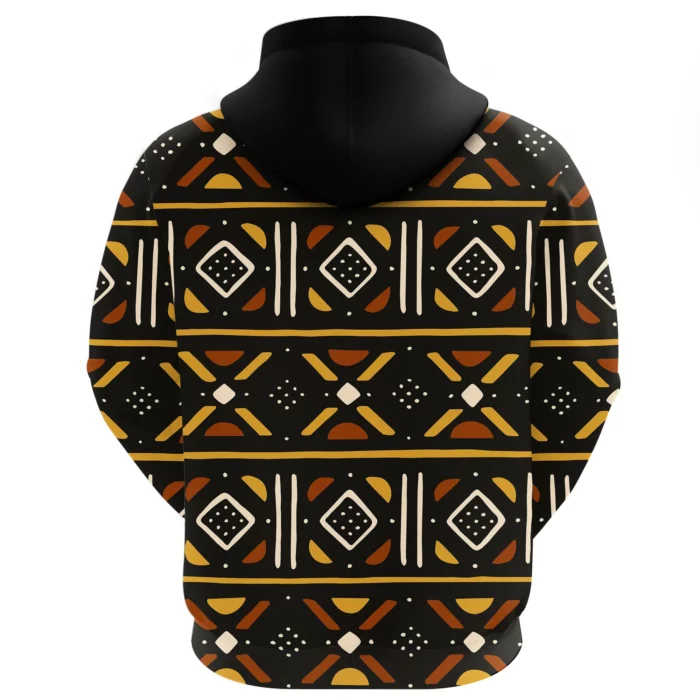 African Hoodie – Brownie Bogolan Hoodie