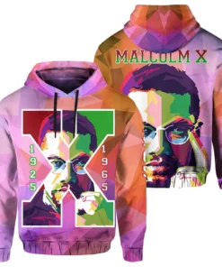 African Hoodie – African American Malcolm X Hoodie