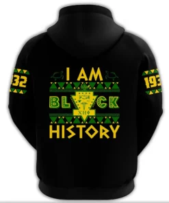 African Hoodie - I Am Black History Chi Eta Phi Hoodie