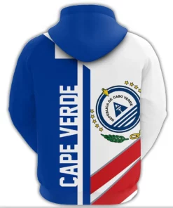 African Hoodie - Cape Verde Half Concept Hoodie