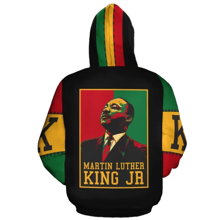 African Hoodie – BLM Martin Luther King Retro Hoodie