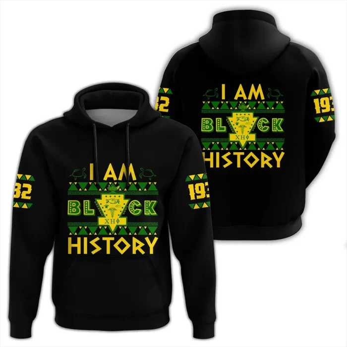 African Hoodie – I Am Black History Chi Eta Phi Hoodie