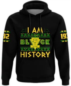 African Hoodie - I Am Black History Chi Eta Phi Hoodie