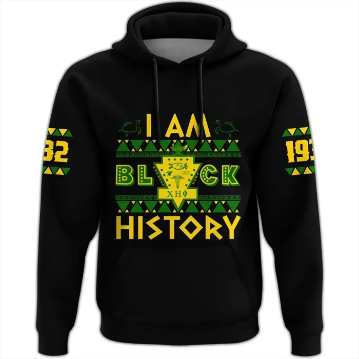 African Hoodie – I Am Black History Chi Eta Phi Hoodie