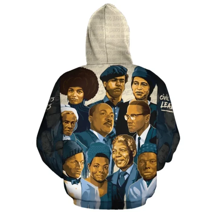 African Hoodie – Civil Rights Leaders 4 Hoodie
