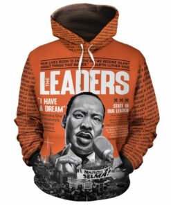 African Hoodie – Martin Luther King Magazine Art Hoodie