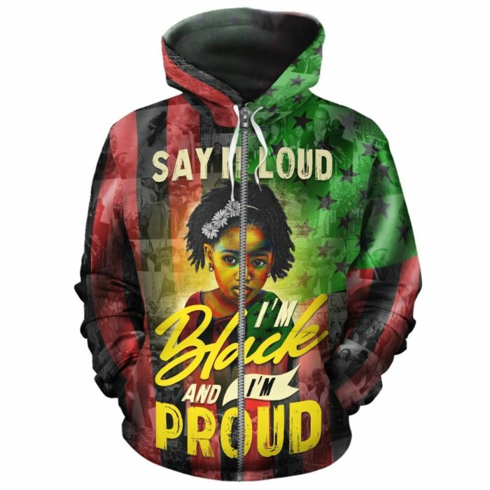 African Hoodie – Proud Of Where I Come From Hoodie