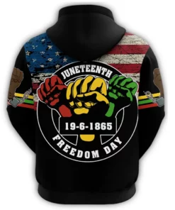 African Hoodie - Juneteenth Freedom Day Hoodie