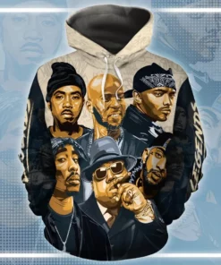 African Hoodie - Hip Hop Legends Hoodie