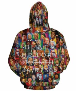 African Hoodie - Civil Rights Leaders Oil Painting Art Hoodie