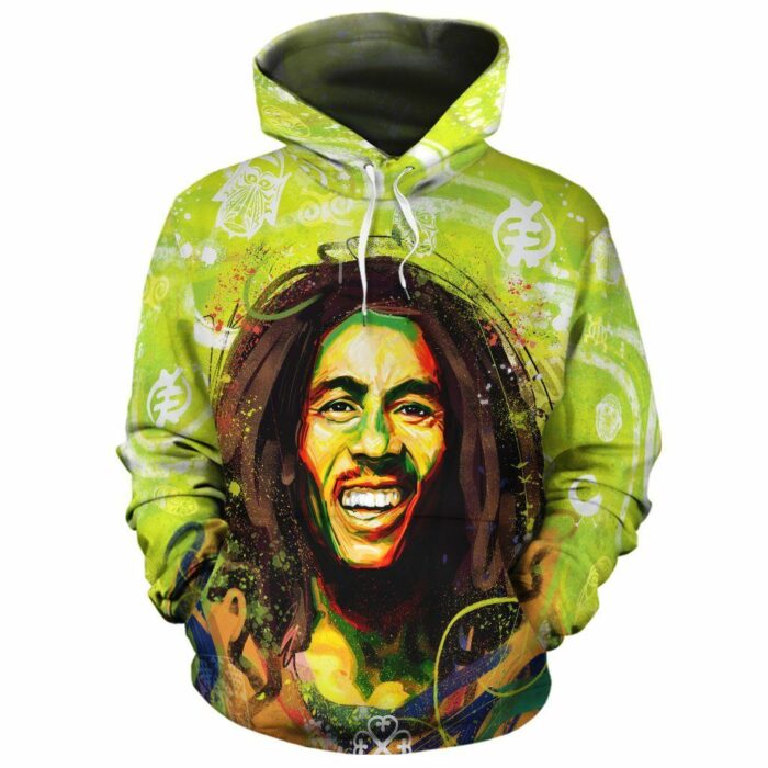African Hoodie – Bob Marley Hoodie