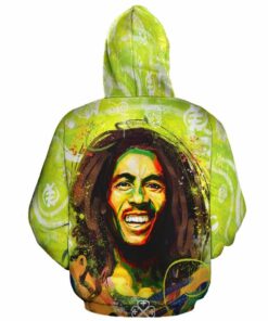 African Hoodie - Bob Marley Hoodie