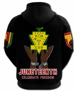 African Hoodie - Chi Eta Phi Juneteenth Freedom Hoodie