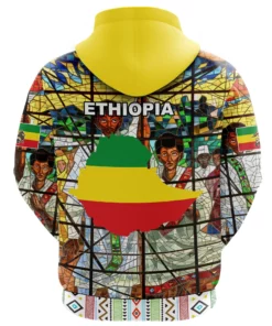 African Hoodie - Ethiopian Orthodox Flag 3 Hoodie