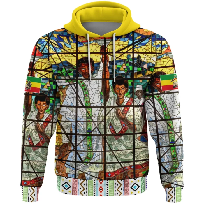 African Hoodie – Ethiopian Orthodox Flag 3 Hoodie
