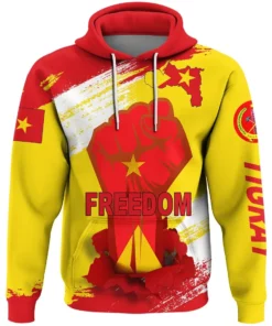 African Hoodie – Freedom Tigray Flag And Map Hoodie