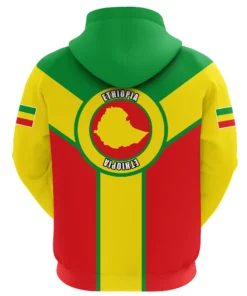 African Hoodie - Ethiopia Rising Hoodie