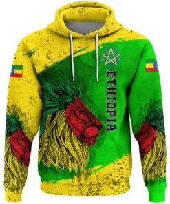 African Hoodie – Ethiopia Lion New Style Hoodie