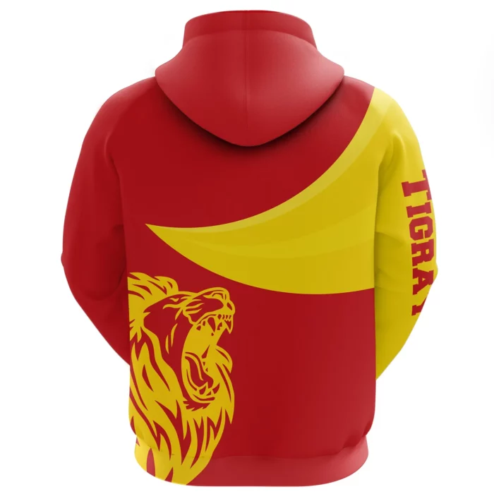 African Hoodie – Tigray Coat Of Arms Flag Lion Ver 2 Hoodie