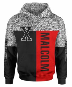 African Hoodie – Malcolm X Red Classic Hoodie