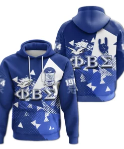 African Hoodie – Phi Beta Sigma Debris Hoodie