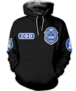 African Hoodie - Zeta Phi Beta 120 Sorority Hoodie